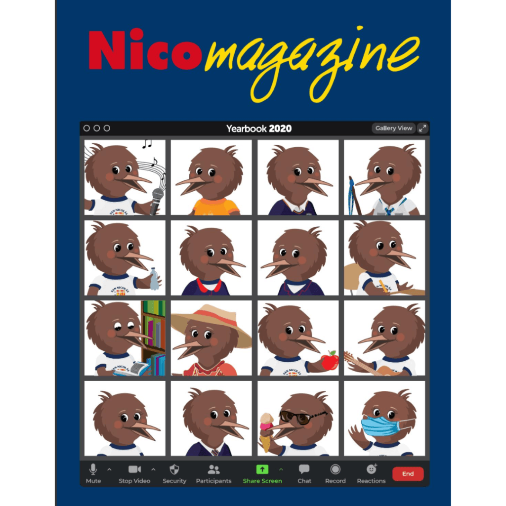 Portada de Anuario 2020 del Colegio