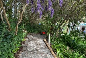 es un espacio de juegos para los niños de jardin infantil