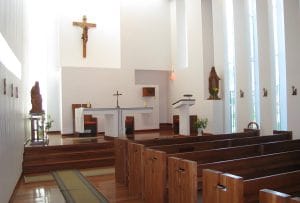 capilla del colegio SNM