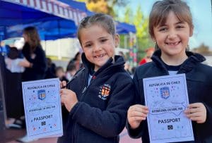 feria internacional en el colegio